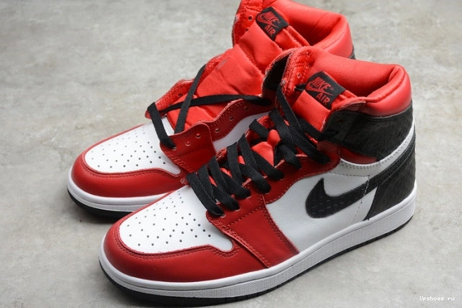 Satin (W) Retro Black CD0461-016 High 1 Toe Jordan 1201